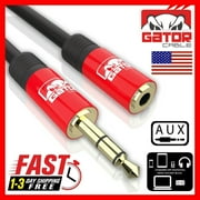 JacobsParts Aux Audio Auxiliary 3.5mm Male to 2X Female Stereo Extension Headphone Splitter Cable Cord